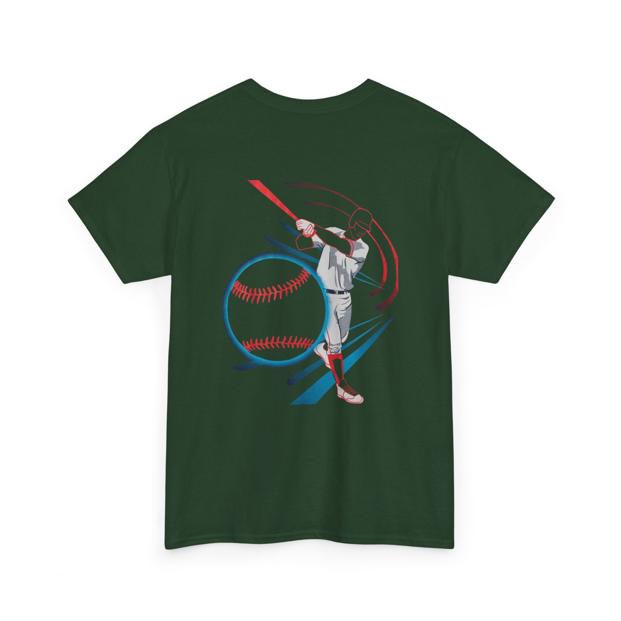 Baseball Batter Graphic Tee | Baseball Player Illustration, Sport Shirt - Görsel 12