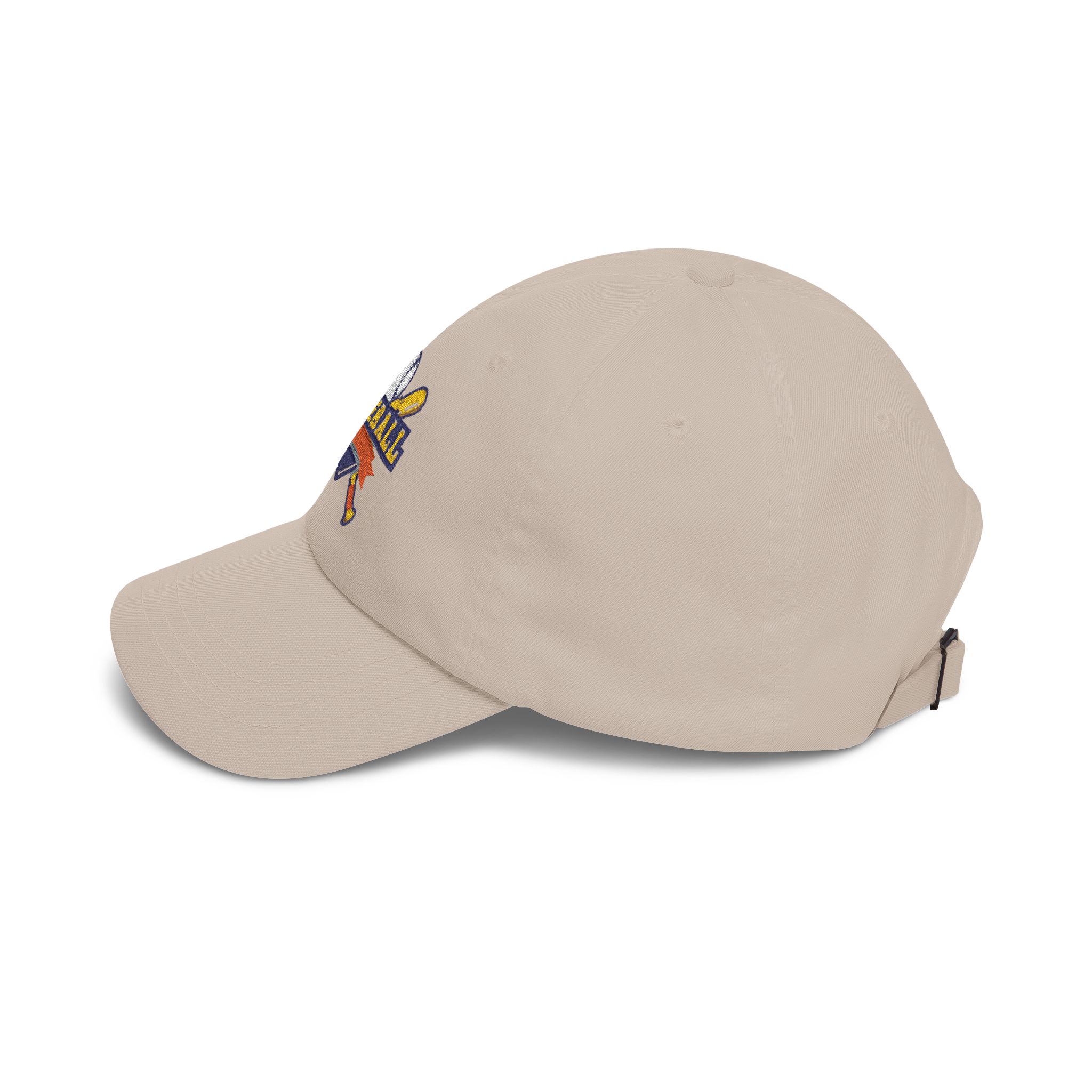 Baseball Crossed Bats Logo Dad Cap | Embroidered Baseball Hat - Görsel 3