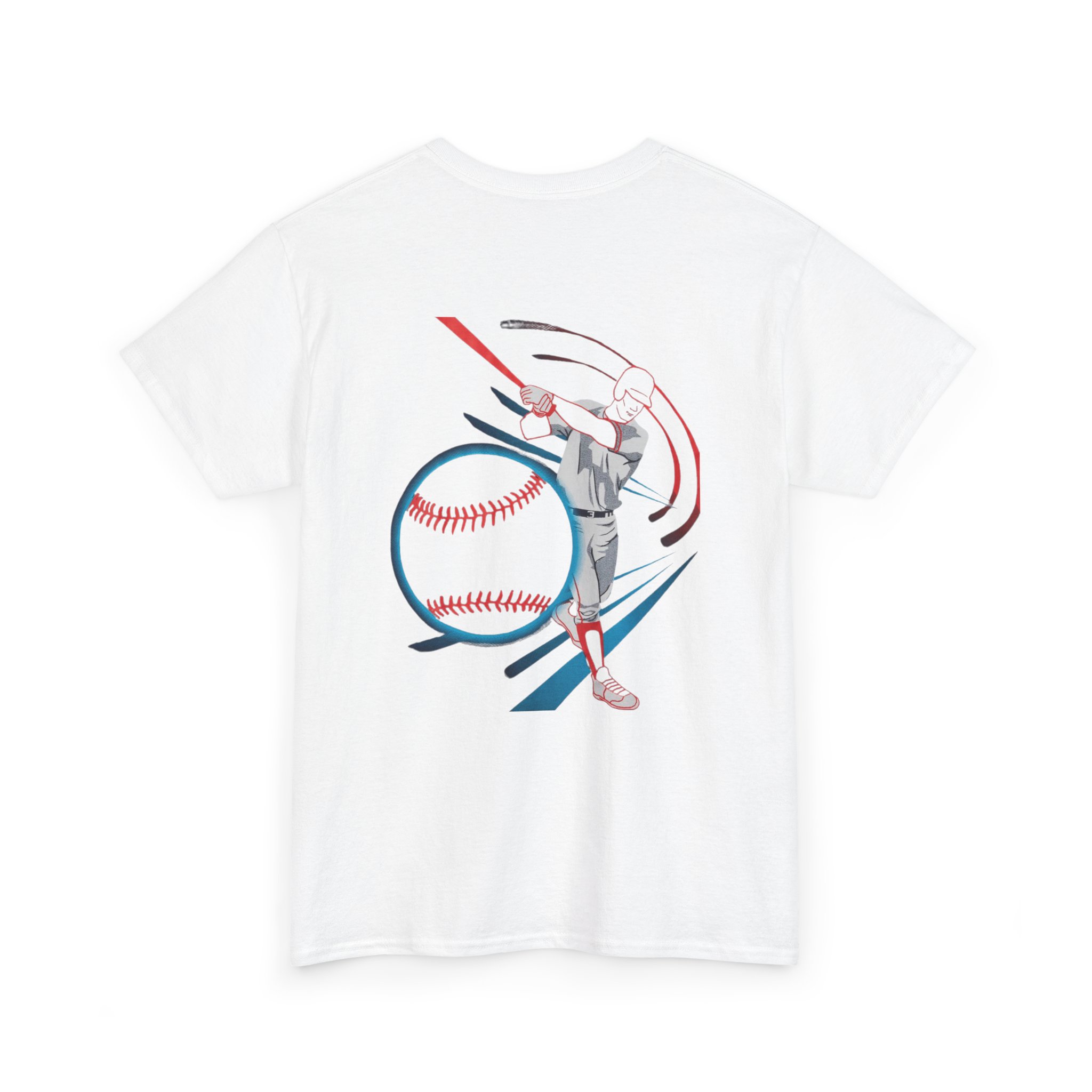 Baseball Batter Graphic Tee | Baseball Player Illustration, Sport Shirt - Görsel 15