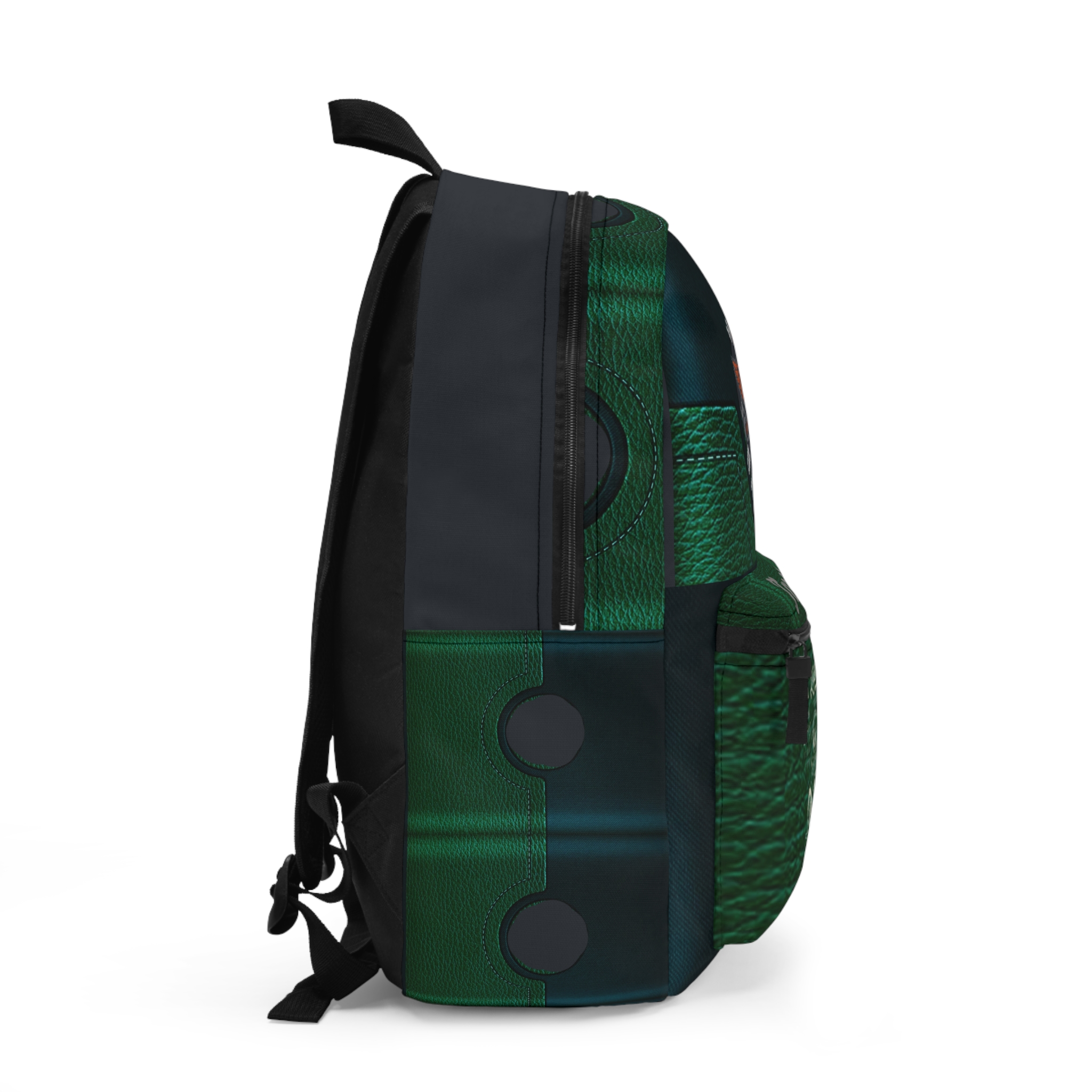 Harley-Davidson Vintage Motorcycle Backpack — Personalized Green Biker Pack - Görsel 2