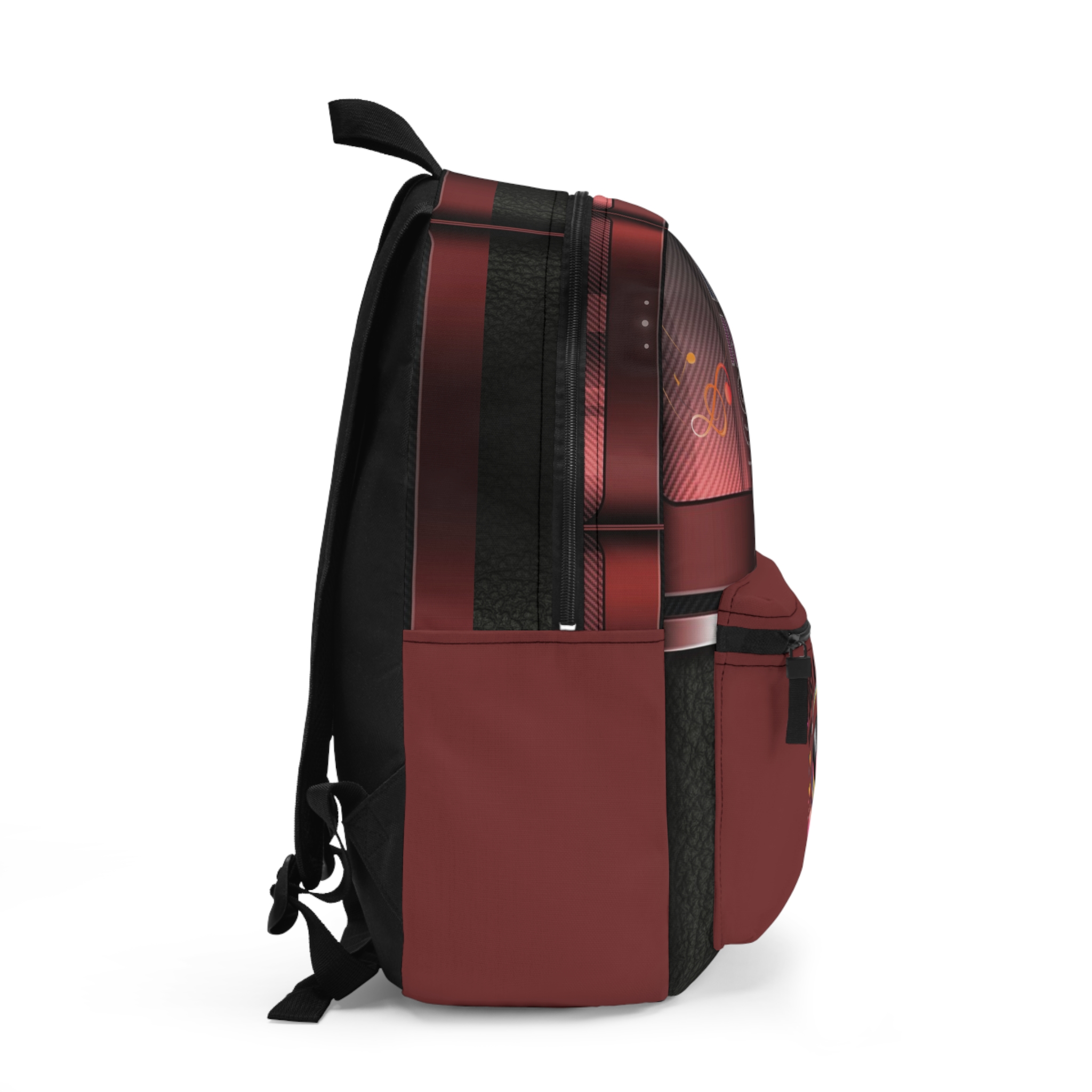 Music Is Life Backpack | Vinyl Record Just A Girl With Music Design - Görsel 2