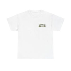 Bookish Rainy Day & Coffee Tee | 'Book Nerd' reading design