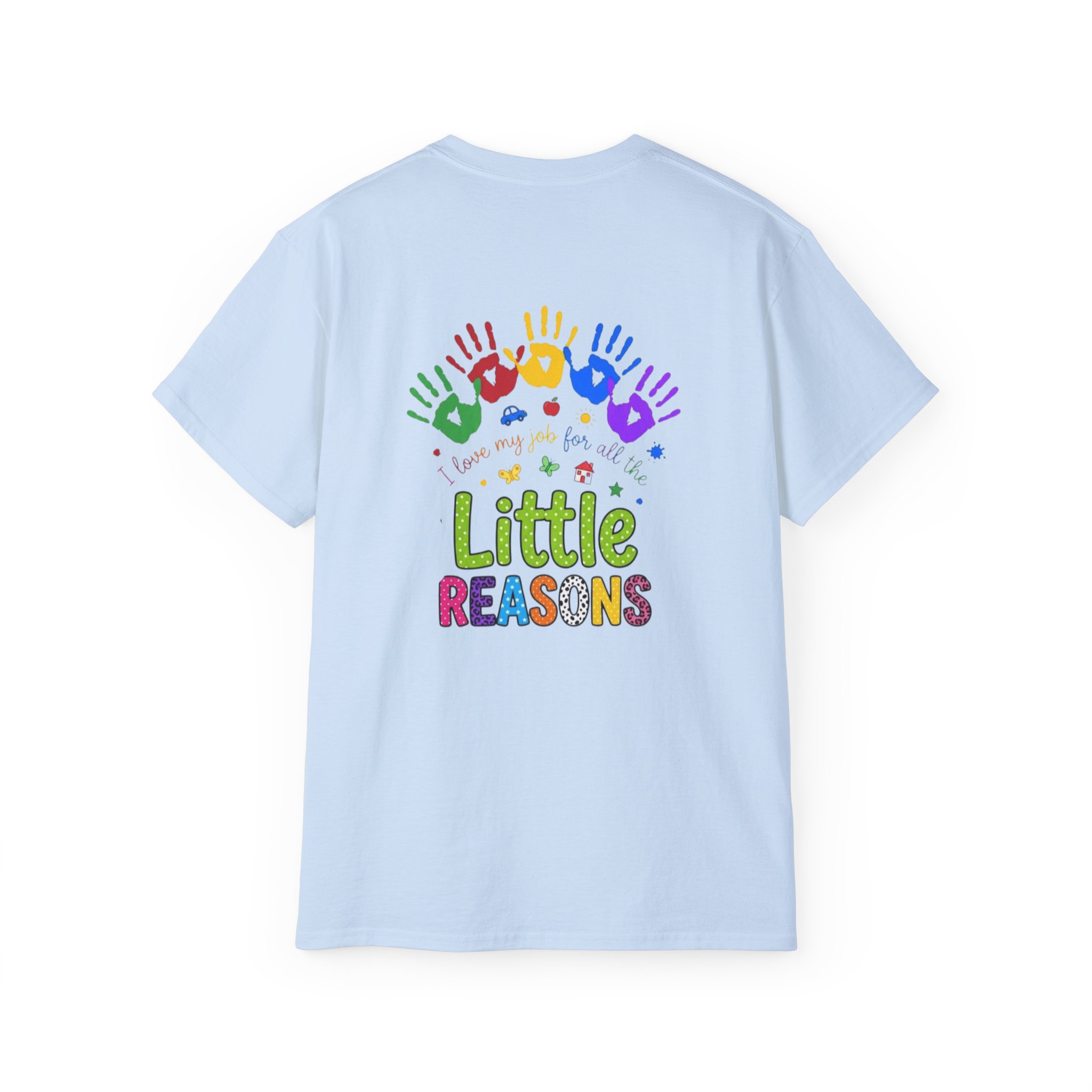 Colorful Handprints Little Reasons Tee | Kids Charity Awareness Shirt - Görsel 26