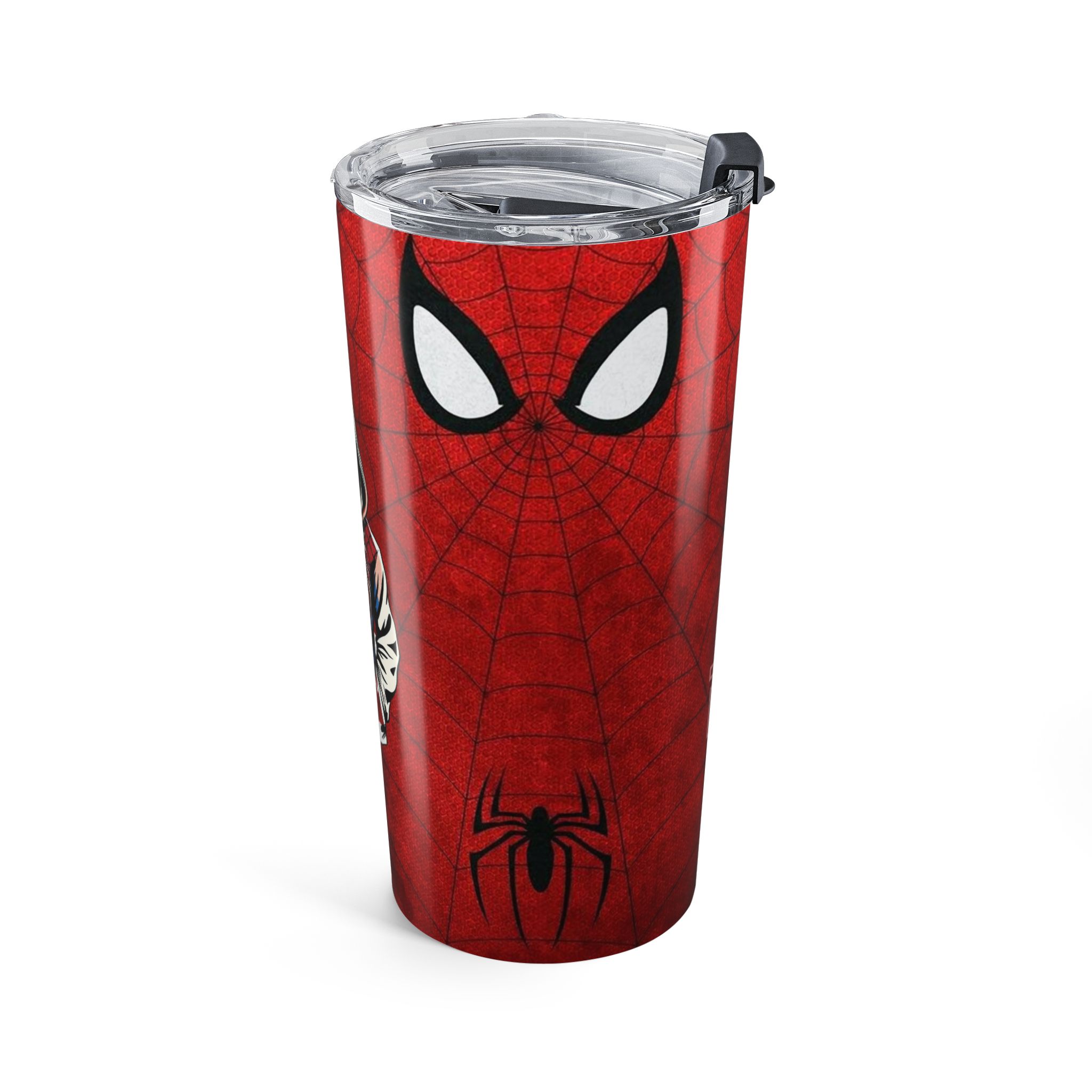 Spider Hoodie illustration Tumbler | Personalized 20oz Stainless Travel Cup - Görsel 5