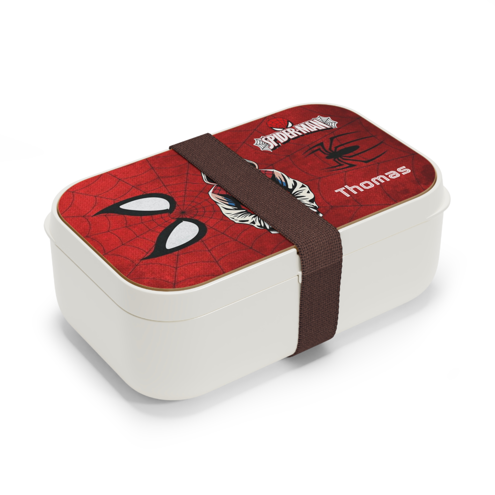 Spider-Man Hoodie Graphic Bento Lunch Box | Personalized Kids Lunchbox - Görsel 2