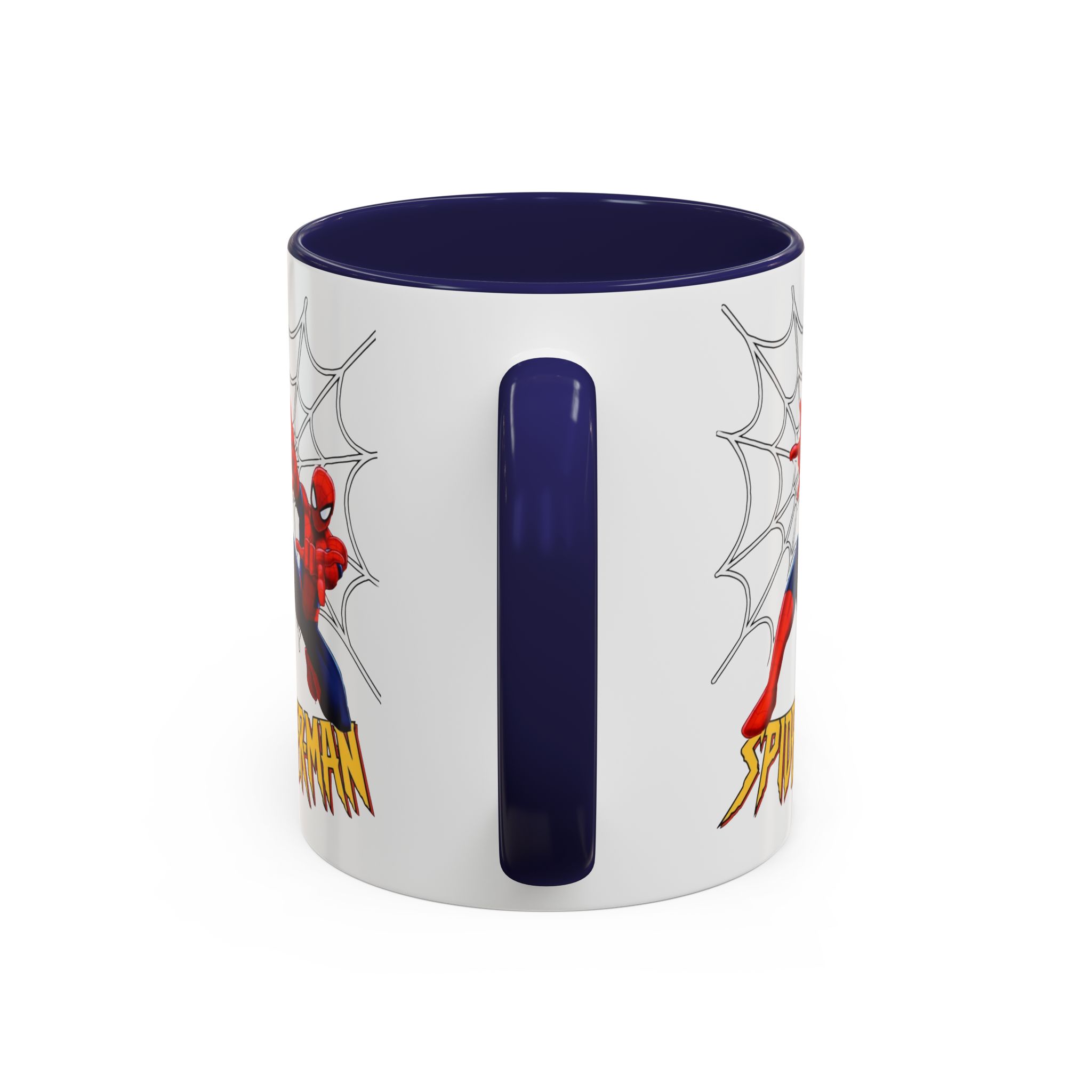 Custom Spider Hero Name Mug, Accent Coffee Mug (11oz, 15oz) | Spider-Man Hoodie Illustration - Görsel 16