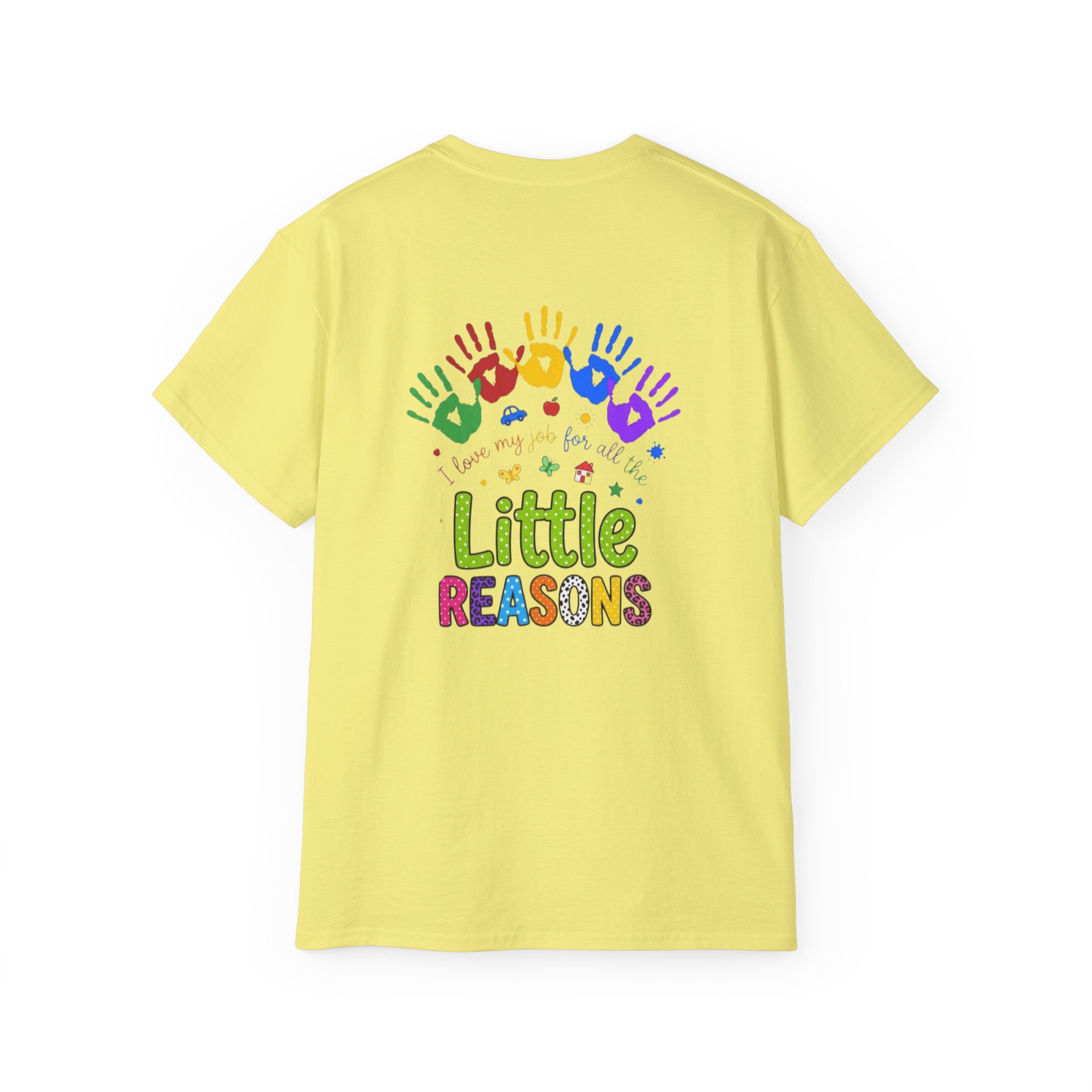 Colorful Handprints Little Reasons Tee | Kids Charity Awareness Shirt - Görsel 18