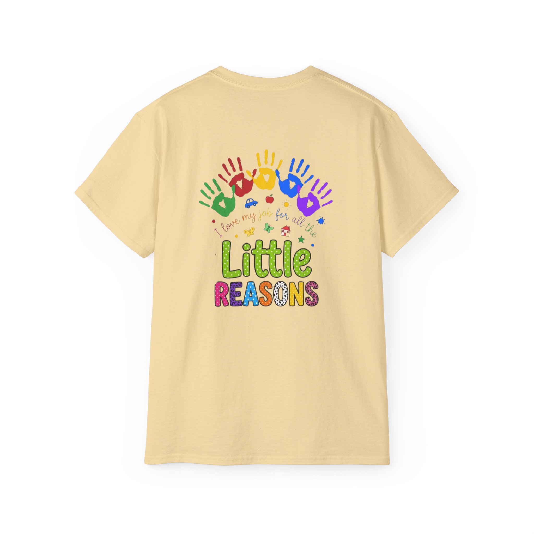 Colorful Handprints Little Reasons Tee | Kids Charity Awareness Shirt - Görsel 14
