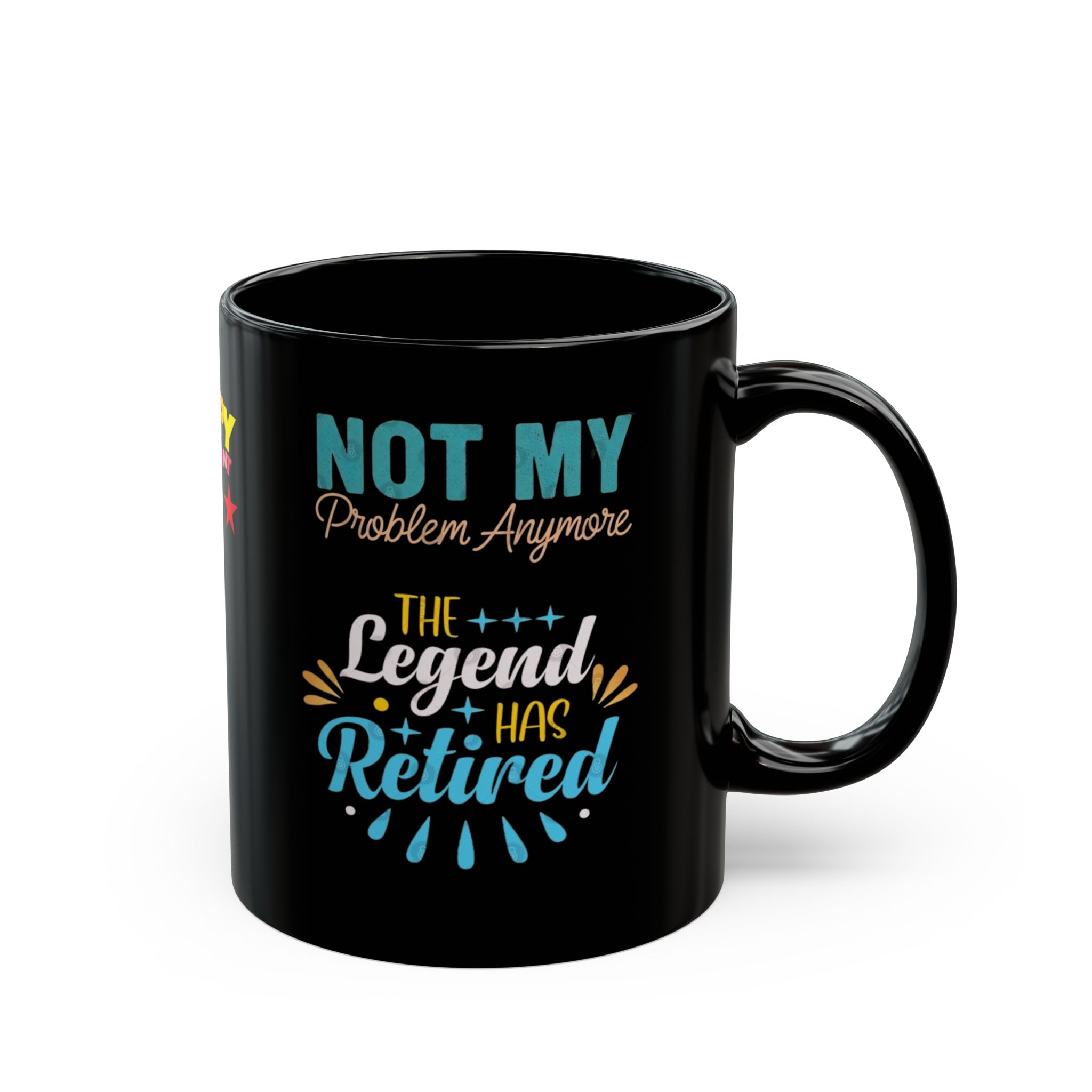 Happy Retirement Coffee Mug |The Legend Has Retired Mug - Görsel 2