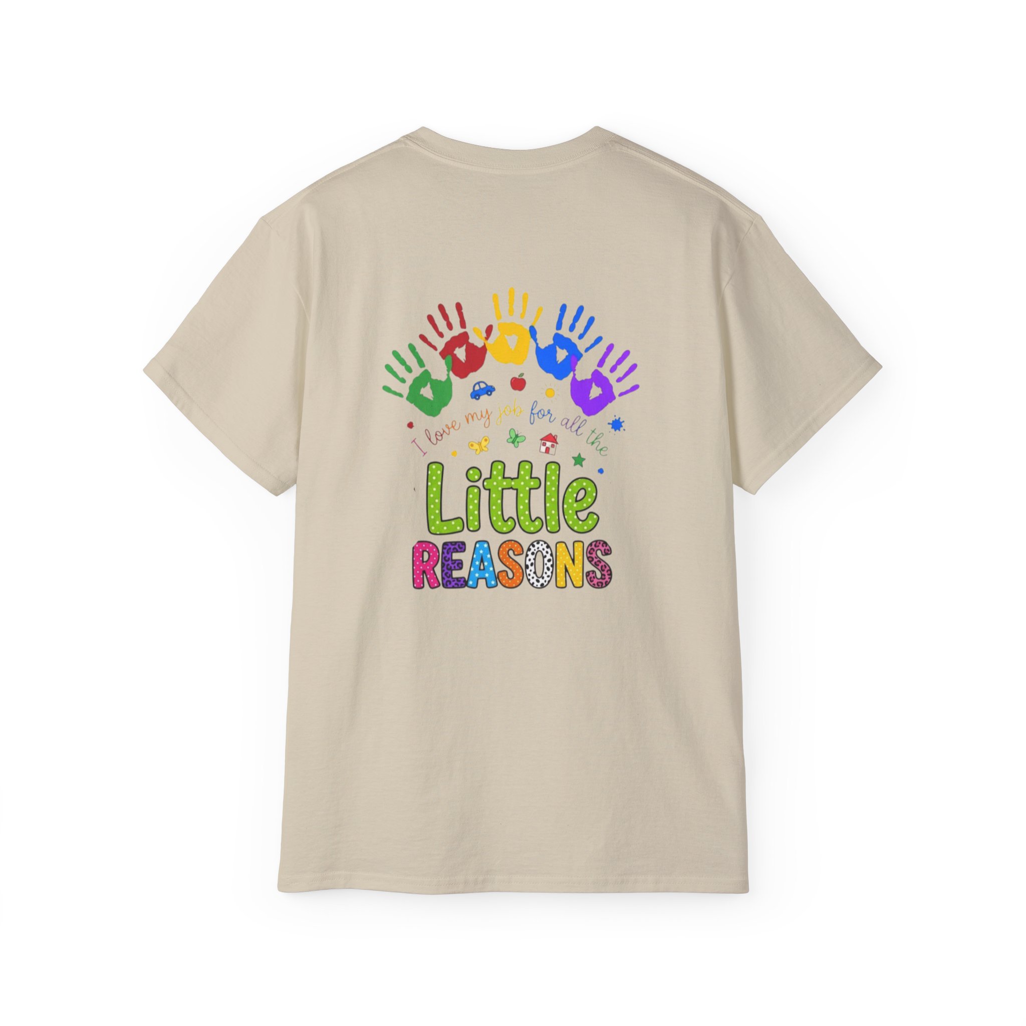 Colorful Handprints Little Reasons Tee | Kids Charity Awareness Shirt - Görsel 6