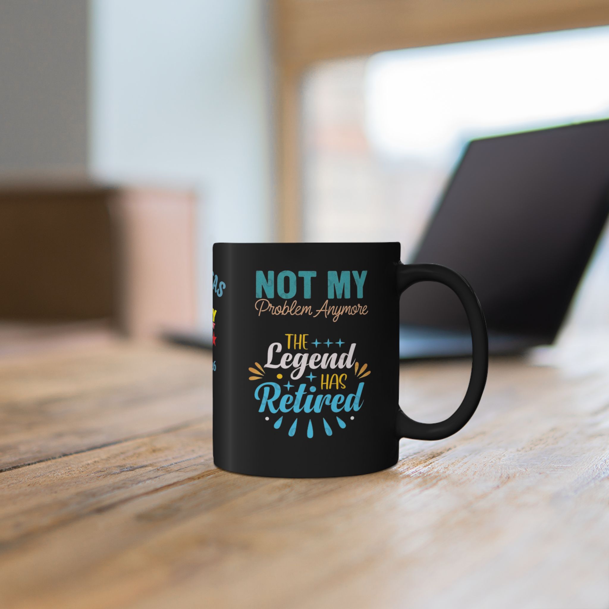 Personalized Name and Date Retirement Coffee Mug |The Legend Has Retired Mug - Görsel 10