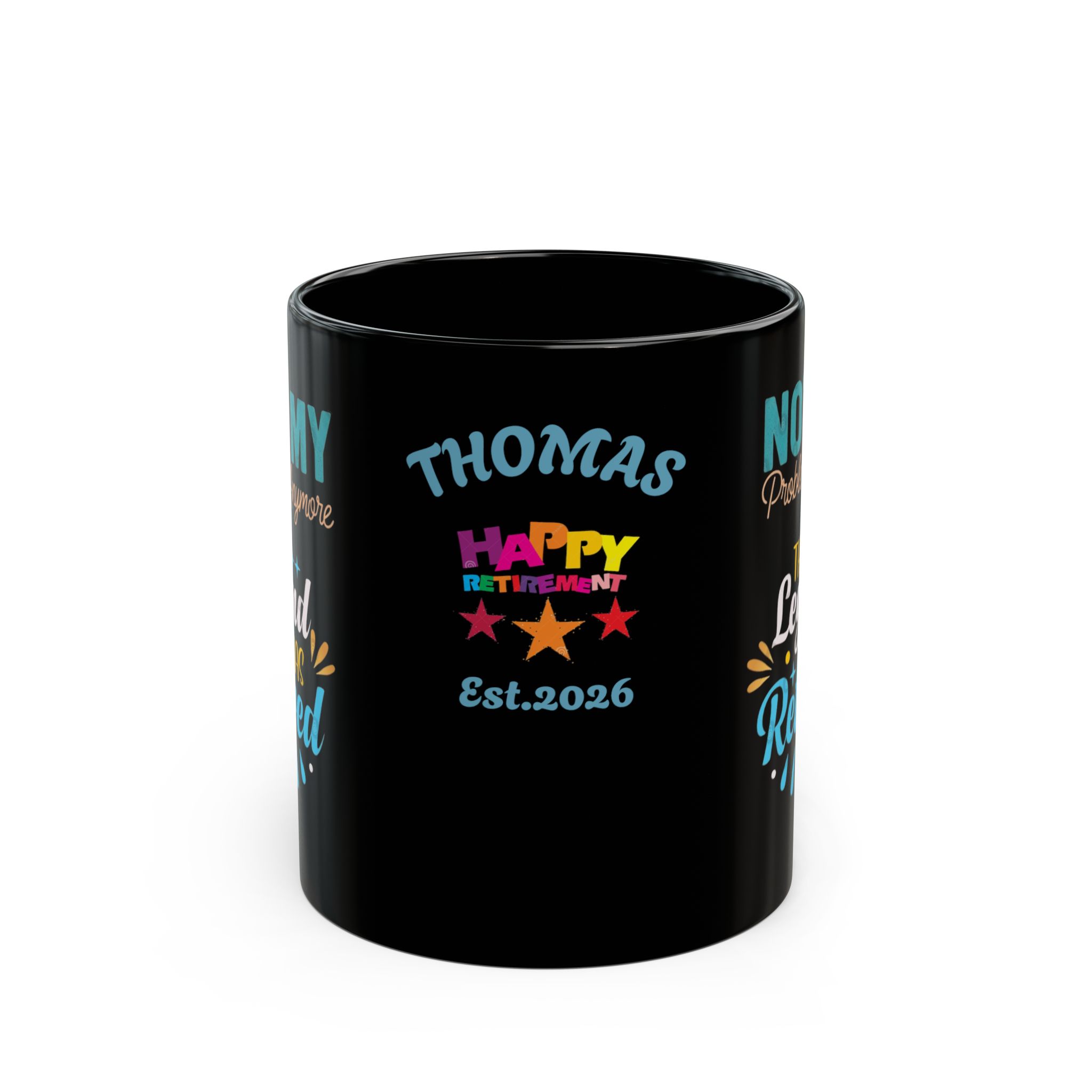 Personalized Name and Date Retirement Coffee Mug |The Legend Has Retired Mug - Görsel 3