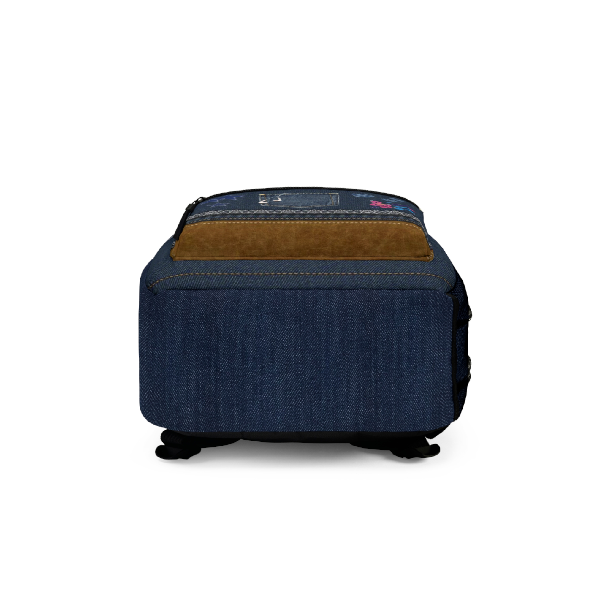 Personalized Dance Denim Backpack | Kids Name Embroidered Style - Görsel 10