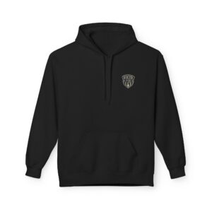Ride the Wind Skull and Wings Hoodie | Biker Emblem Motorcycle Hoodie