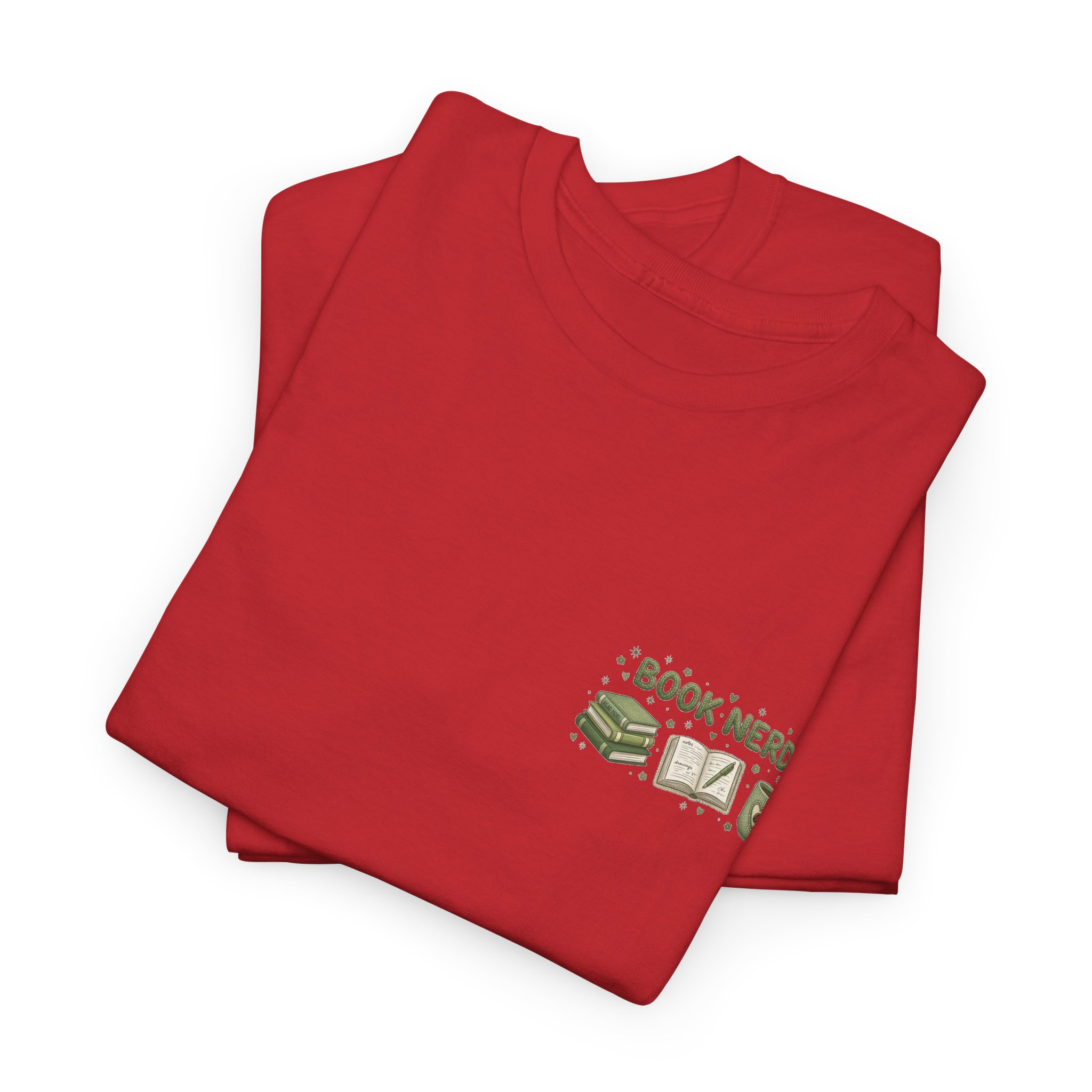 Bookish Rainy Day & Coffee Tee | 'Book Nerd' reading design - Görsel 14