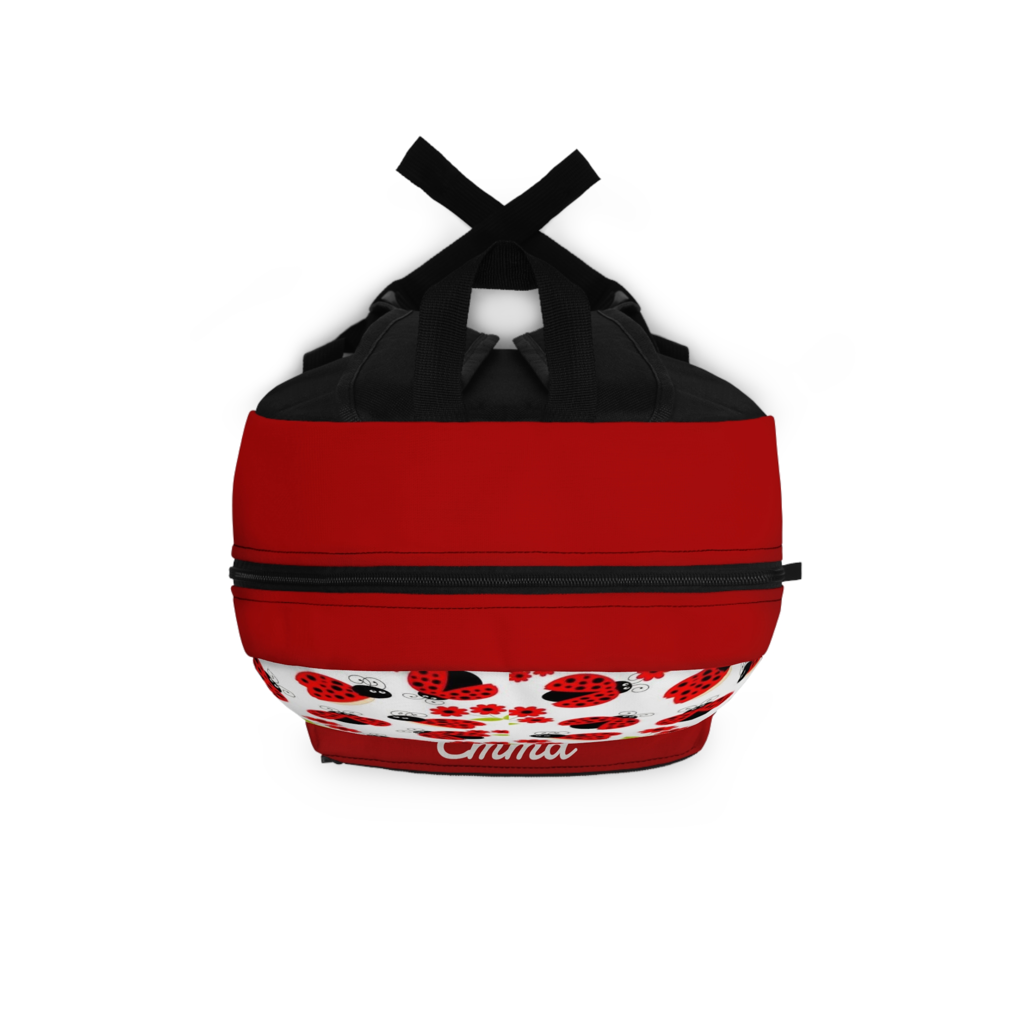 Ladybug Pattern Backpack | Personalized Kids School Bag - Görsel 4