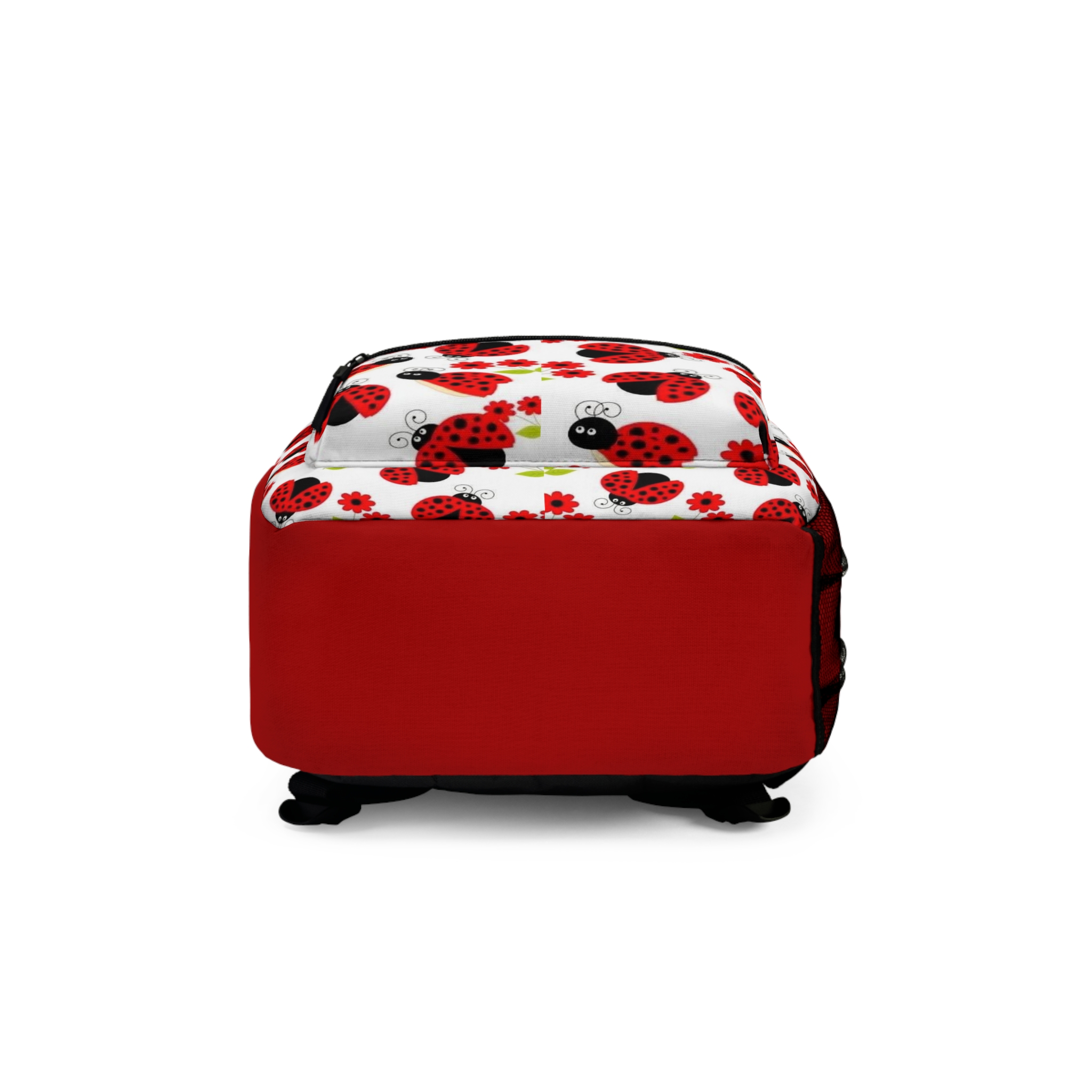 Ladybug Pattern Backpack | Personalized Kids School Bag - Görsel 5