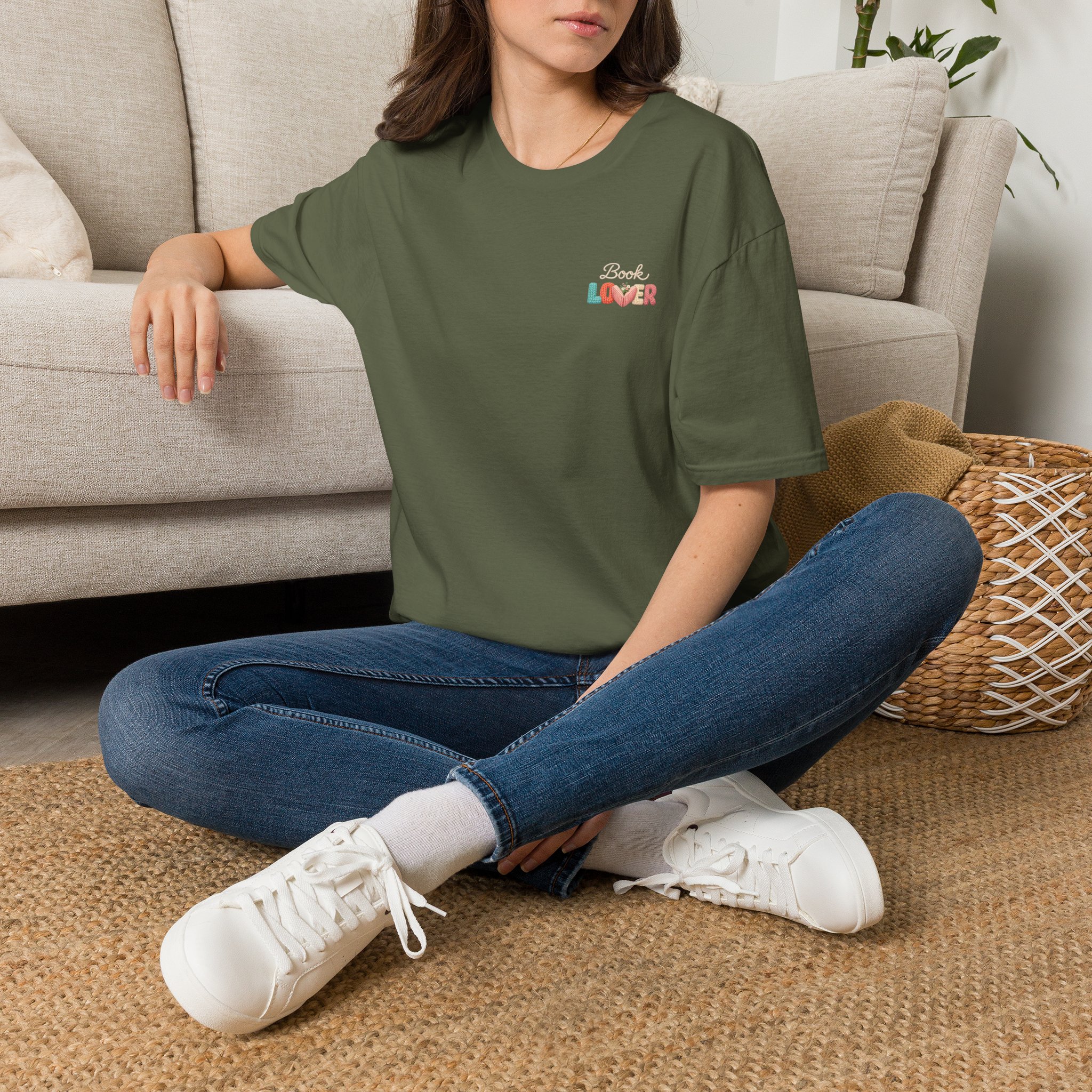 Book Lover tee | Booklover graphic T-Shirt - Görsel 11