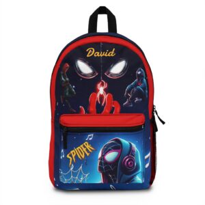 Personalized Spider Hero Backpack | Kids Spider-Man Inspired School Bag